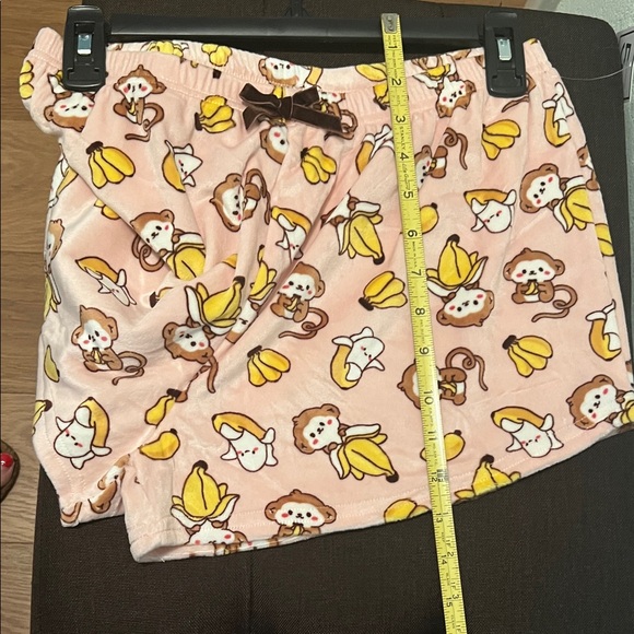# 0517 +Monkey Print Pink Women's Shorts - Picture 5 of 5